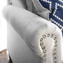 Giovanni Beige/Blue Sofa