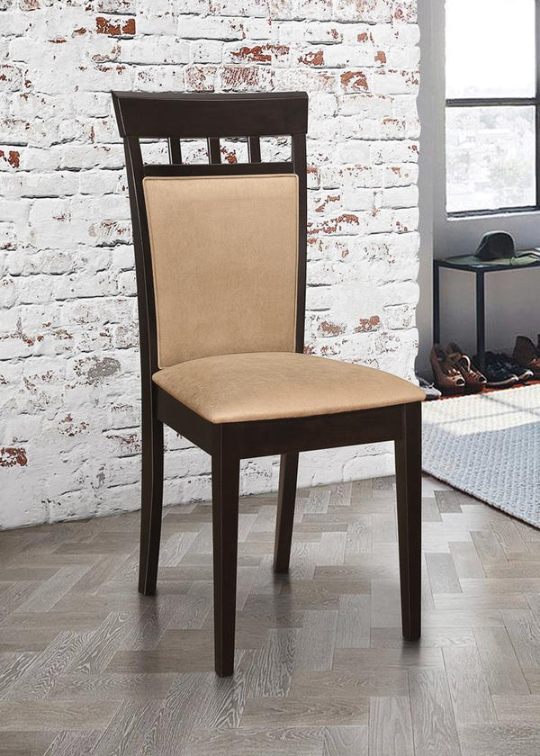 Gabriel Casual Beige and Cappuccino Dining Chair image