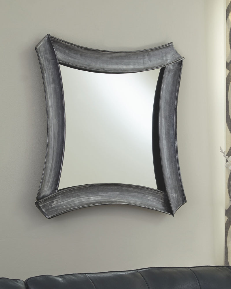 Posie - Antique Silver - Accent Mirror