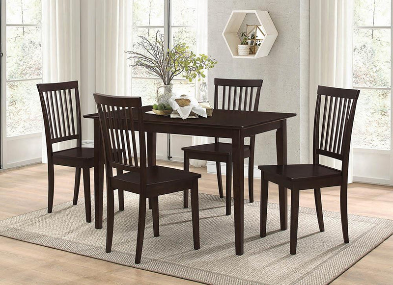 Oakdale Casual Cappuccino Five-Piece Dinette Set image