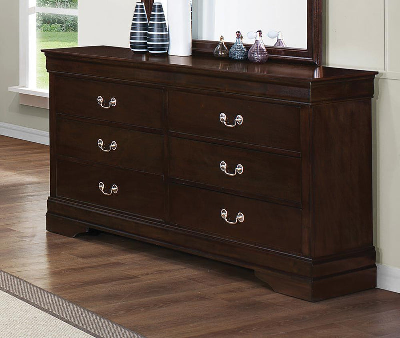 Louis Philippe Six-Drawer Dresser image