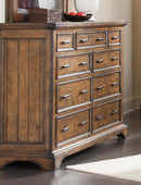 Elk Grove Rustic Nine-Drawer Dresser image