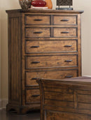 Elk Grove Rustic Eight-Drawer Chest image