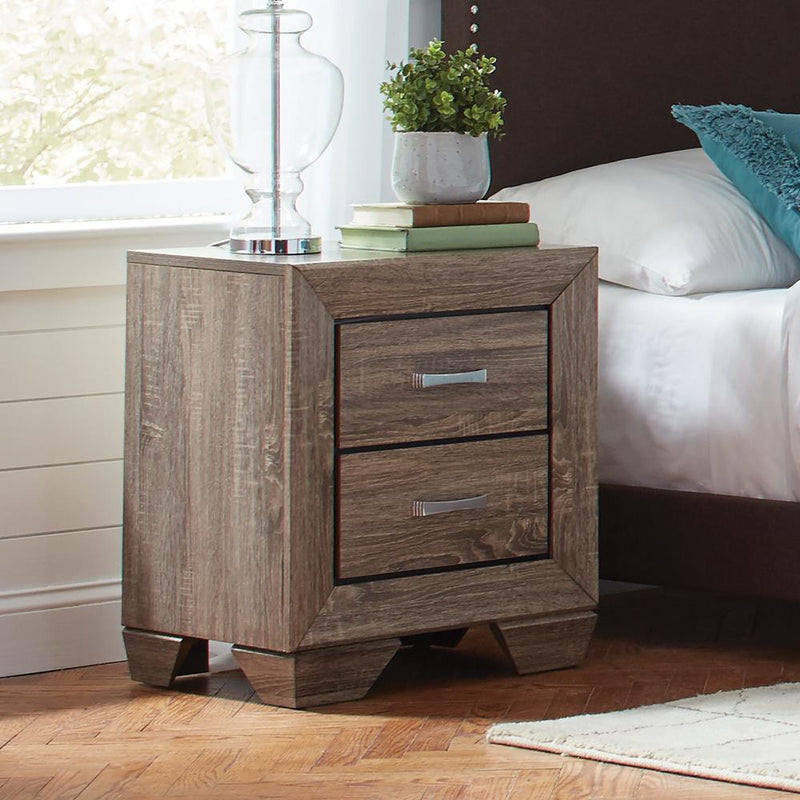 Kauffman Transitional Two-Drawer Nightstand image