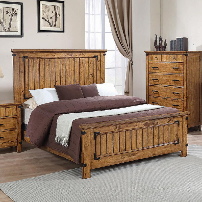 Brenner Rustic Honey Full Bed image