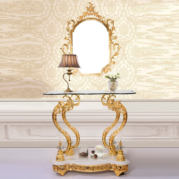 HD-263 - CONSOLE WITH MIRROR image