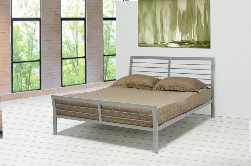 Cooper Contemporary Silver Queen Bed image