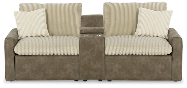 Windoll 2-Piece Power Reclining Sectional Loveseat with Console image
