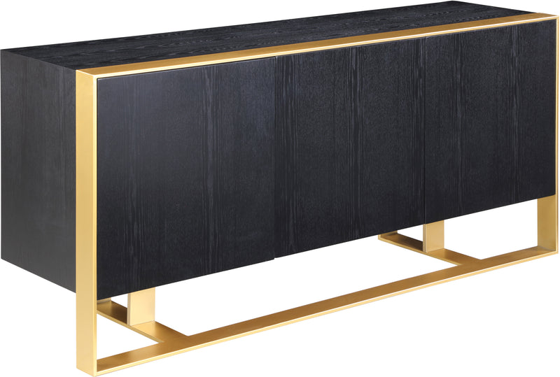 Sherwood Black Wood Sideboard/Buffet image