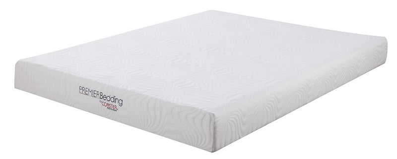 Keegan White 8-Inch Twin XL Memory Foam Mattress image