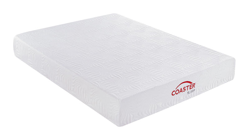 Key White 10-Inch Full Memory Foam Mattress image