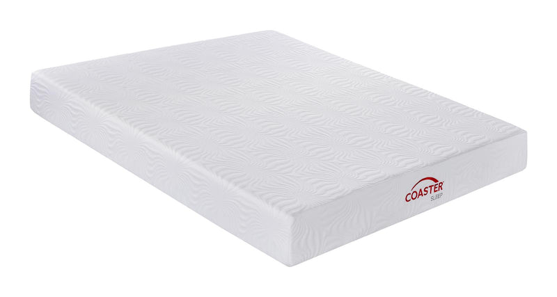 Key White 10-Inch Eastern King Memory Foam Mattress image