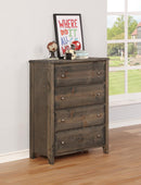 Wrangle Hill Gun Smoke Four-Drawer Chest image