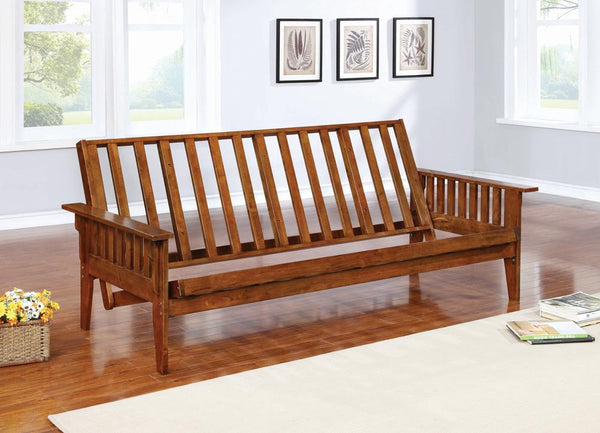 Traditional Dirty Oak Futon Frame image