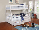 Ashton White Twin-over-Full Bunk Bed image