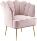 Jester Pink Velvet Accent Chair image