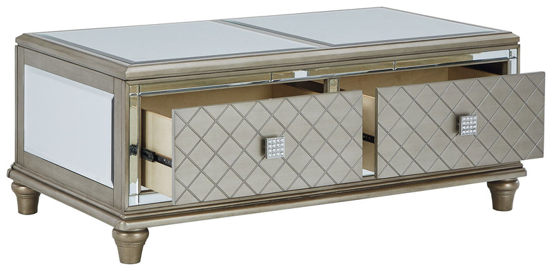 Chevanna - Rectangular Cocktail Table