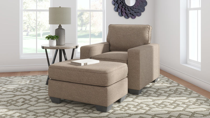 Greaves Chair & Ottoman Set