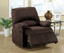 G600266 Casual Chocolate Glider Recliner image