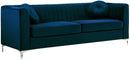 Isabelle Navy Velvet Sofa image