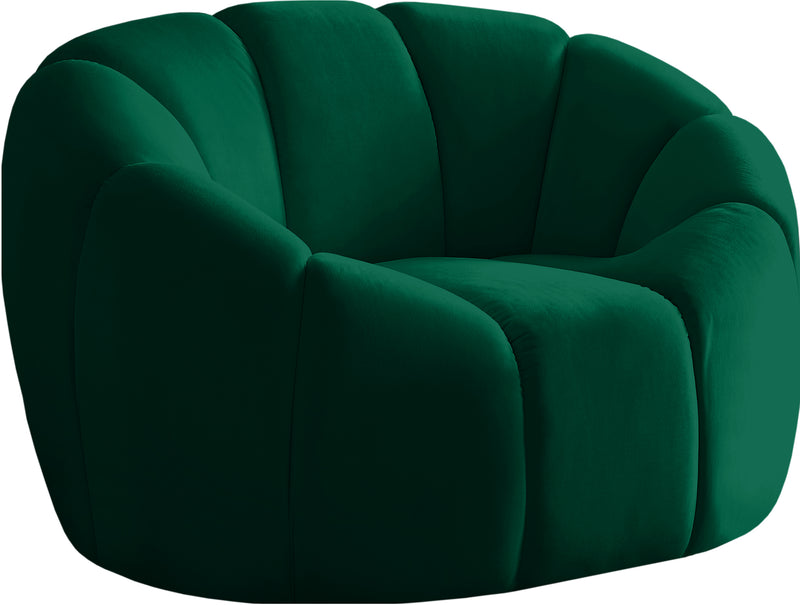 Elijah Green Velvet Chair image