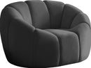 Elijah Grey Velvet Chair image