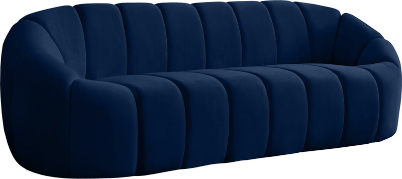 Elijah Navy Velvet Sofa image