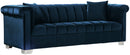 Kayla Navy Velvet Sofa image