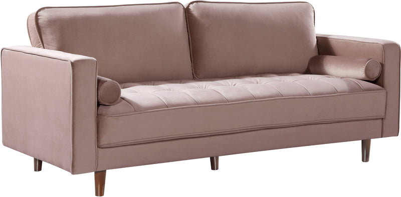 Emily Pink Velvet Sofa image