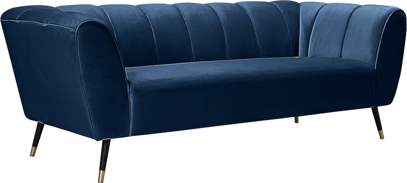 Beaumont Navy Velvet Sofa image