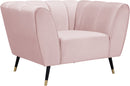 Beaumont Pink Velvet Chair image