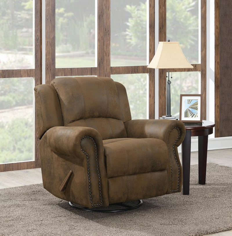 Sir Rawlinson Brown Swivel Rocking Recliner image