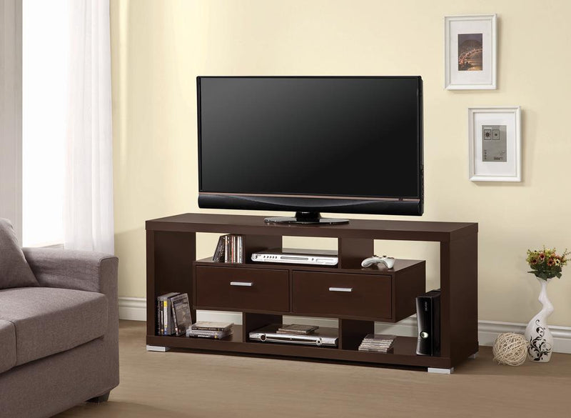 G700112 Transitional Cappuccino TV Console image