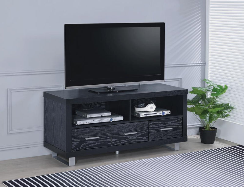 G700644 Contemporary Black Oak TV Console image