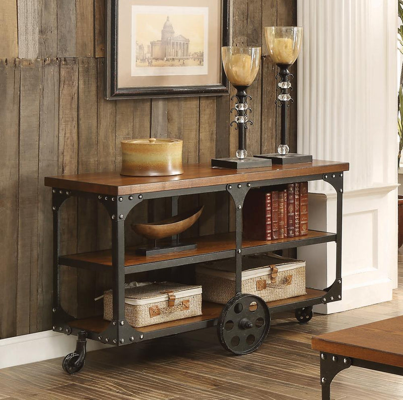 Rustic Cherry Sofa Table image