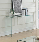 G705328 Contemporary Clear Sofa Table image