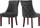 Hannah Grey Velvet Dining Chair image