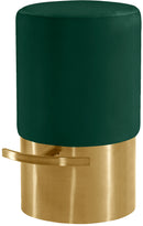 Liv Green Velvet Stool image