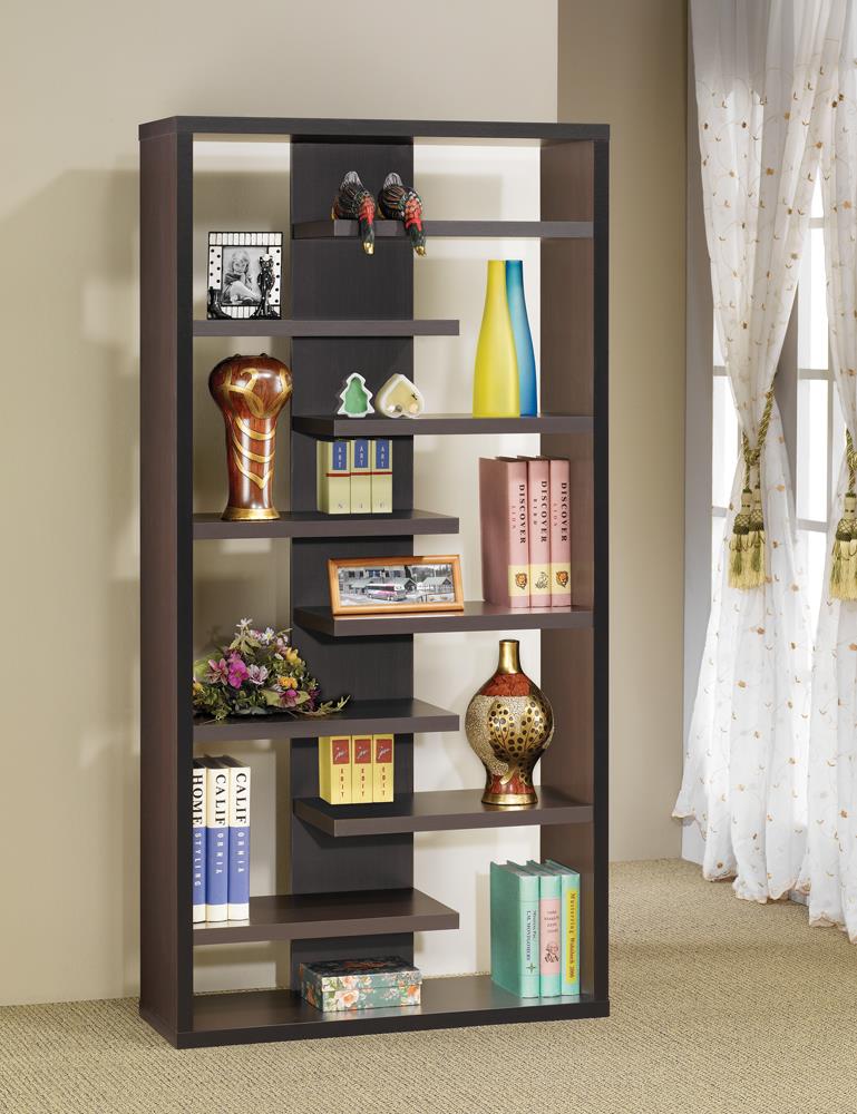 G800265 Casual Dark Cappuccino Bookcase image