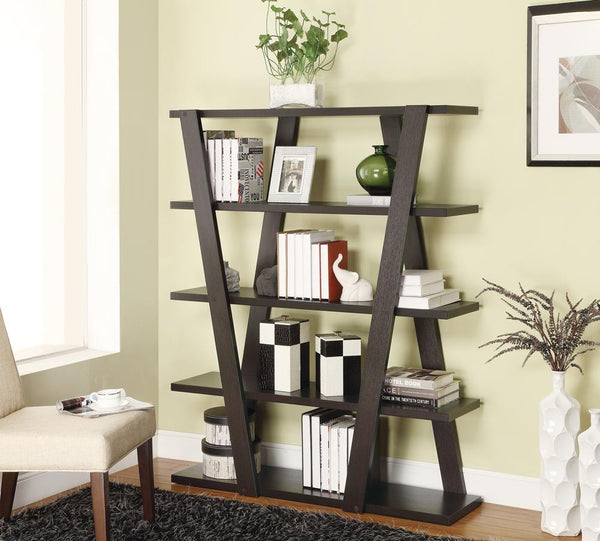 G800318 Contemporary Cappuccino Bookcase image