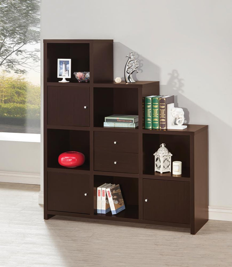 G801170 Contemporary Cappuccino Bookcase image