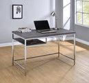 G801271 Contemporary Weathered Grey Writing Desk image