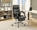 Transitional Chrome Office Chair image