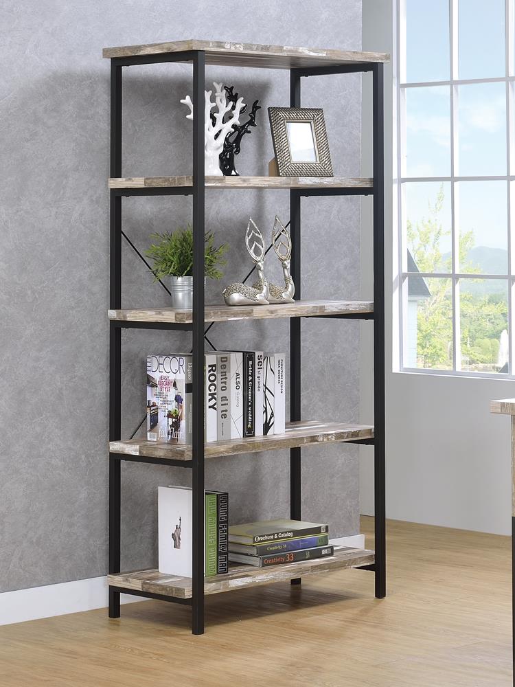 Skelton Industrial Salvaged Cabin Bookcase image