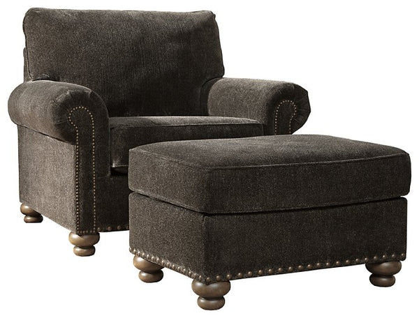 Stracelen Chair & Ottoman Set image