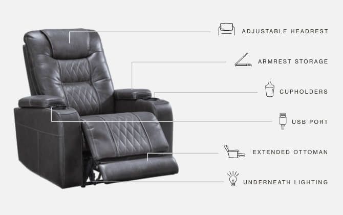 Composer - Pwr Recliner/adj Headrest