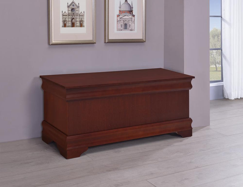 Louis Philippe Traditional Warm Brown Chest image