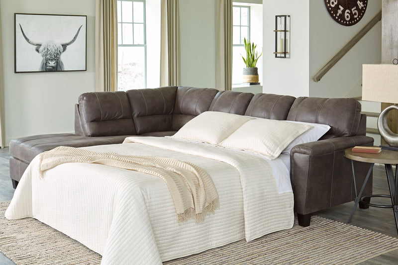 Navi 2-Piece Sleeper Sectional with Chaise image