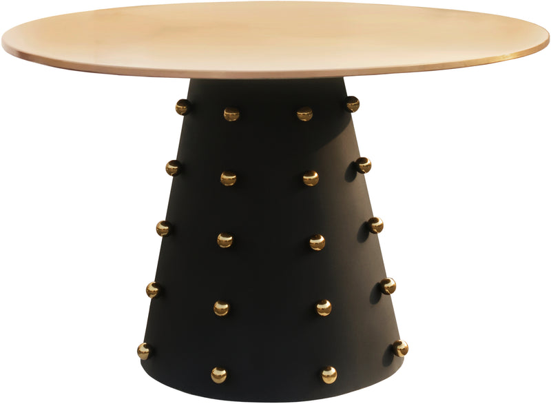 Raven Black / Gold Dining Table image