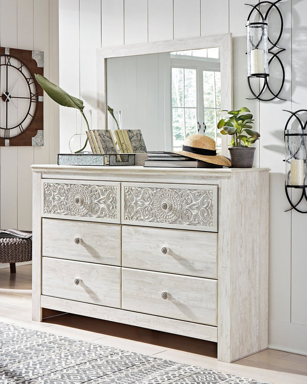Paxberry Dresser and Mirror image
